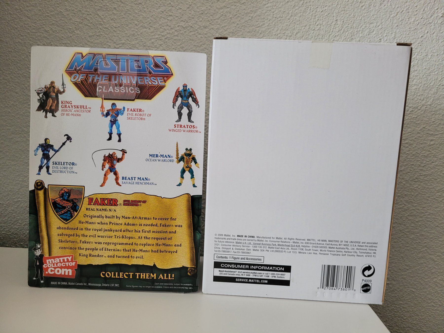 Statuette: Faker (MOTUC) - 2009 – Nuovo e nell'imballaggio originale da Schneisingen venduto da jordan60078 1