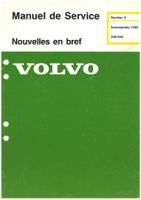 Manuel de Service / Werkstatthandbuch