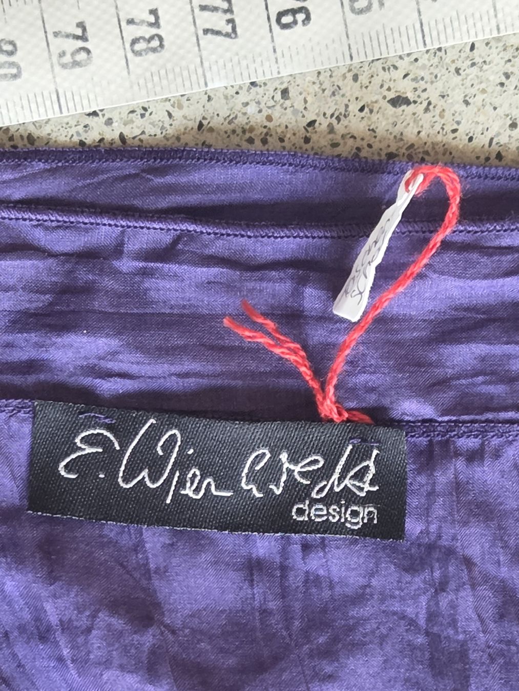 Foulard & Sciarpe: Seidenschal mit Taschen, 180 x 37 cm – Nuovo e nell'imballaggio originale da Frauenfeld venduto da Schenken-mit-Herz 4