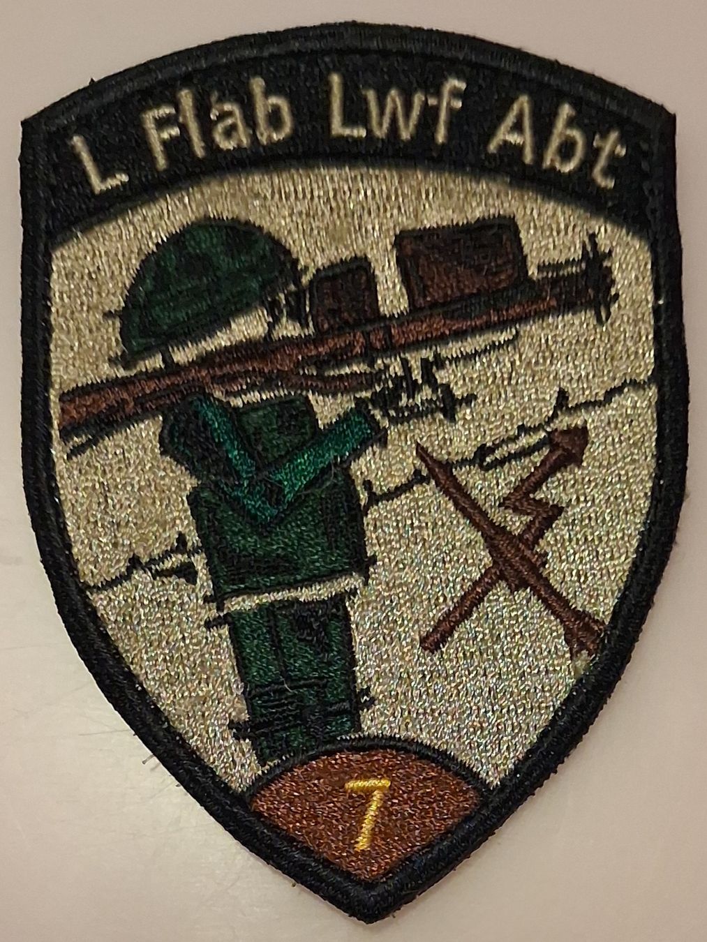 Armée suisse Plaquettes & Badges: Patch L Flab Lwf Abt 7 Sweizer Armee – D'occasion à Derendingen par Nellino01