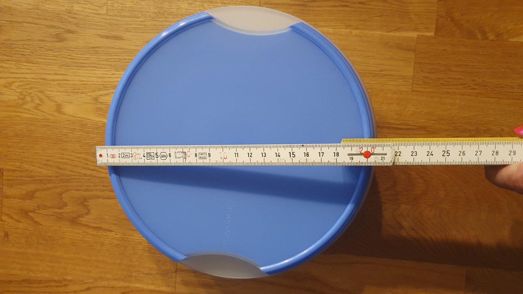 Tupperware Behälter & Ähnliches: Tupperware Keks/Vorratsdose mit Deckel Tuerkis – Gebraucht aus Laufenburg von megane1959 3