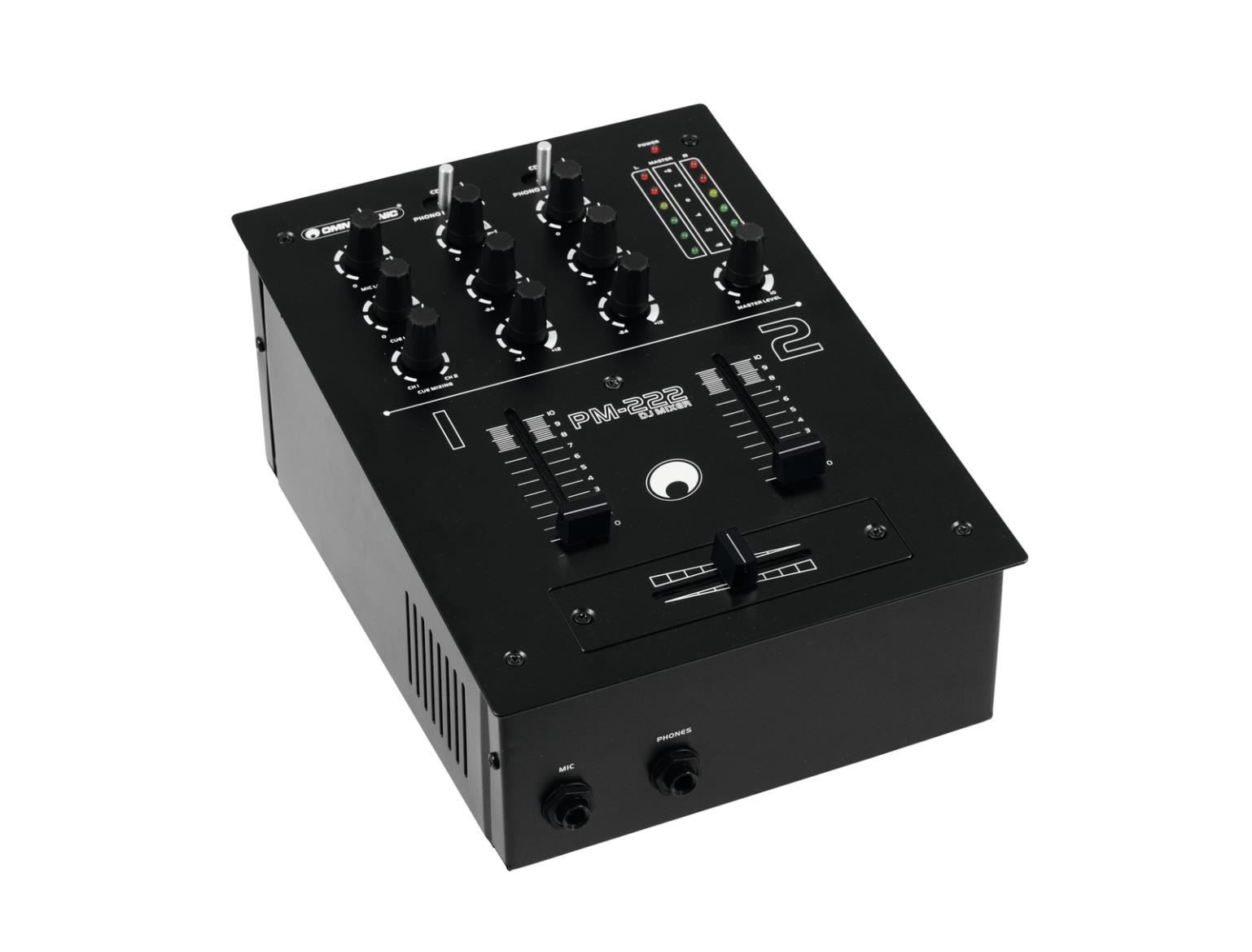 Mischpulte: OMNITRONIC PM-222 2-Kanal-DJ-Mixer – Neu und originalverpackt aus Däniken SO von Profog1