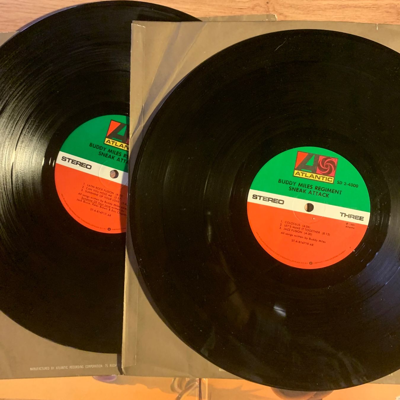 Schallplatten: BUDDY MILES REGIMENT - SNEAK ATTACK...OG US 1981...VG+/VG+ – Gebraucht aus Gals von Diskopat 4