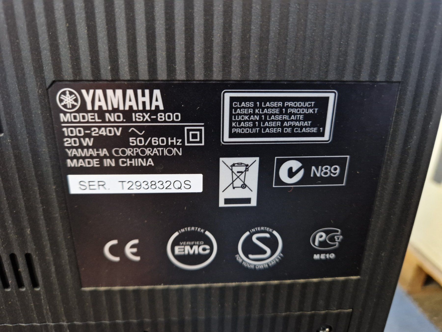 Audio- & Mediensysteme: Yamaha ISX-800 Musik System – Gebraucht aus Wädenswil von tome70 5