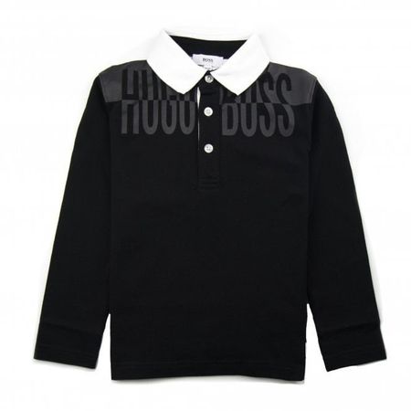 HUGO BOSS Kinder langarm Poloshirt gr. 128 - FABRIKNEU !