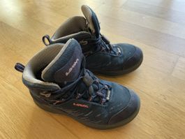 Lowa Zirrox Gore-Tex blau Grösse 29 - Wanderschuh für Kids