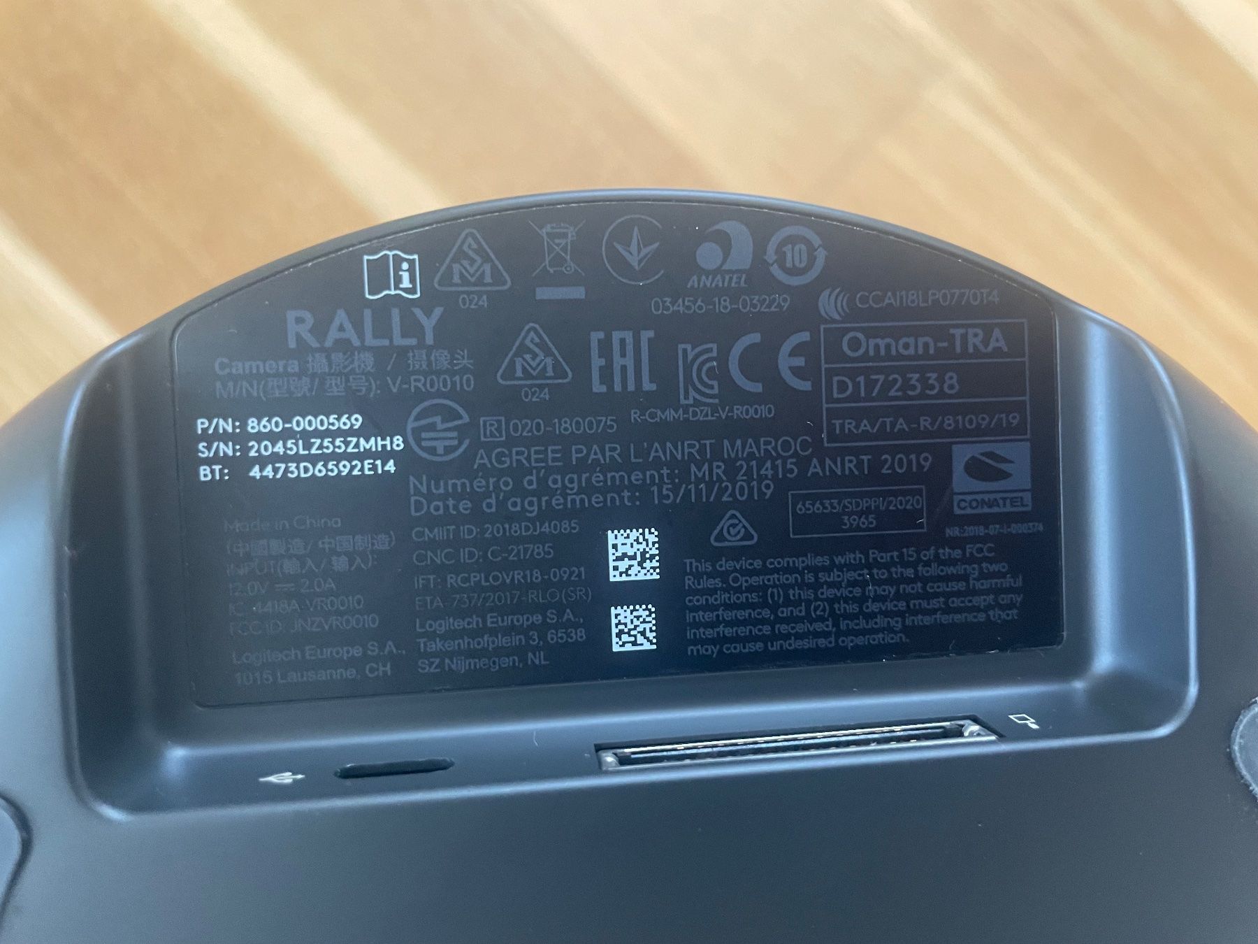 Logitech Webcams: Logitech Rally Camera 4K – D'occasion à ZÜRICH par l_m_m 1