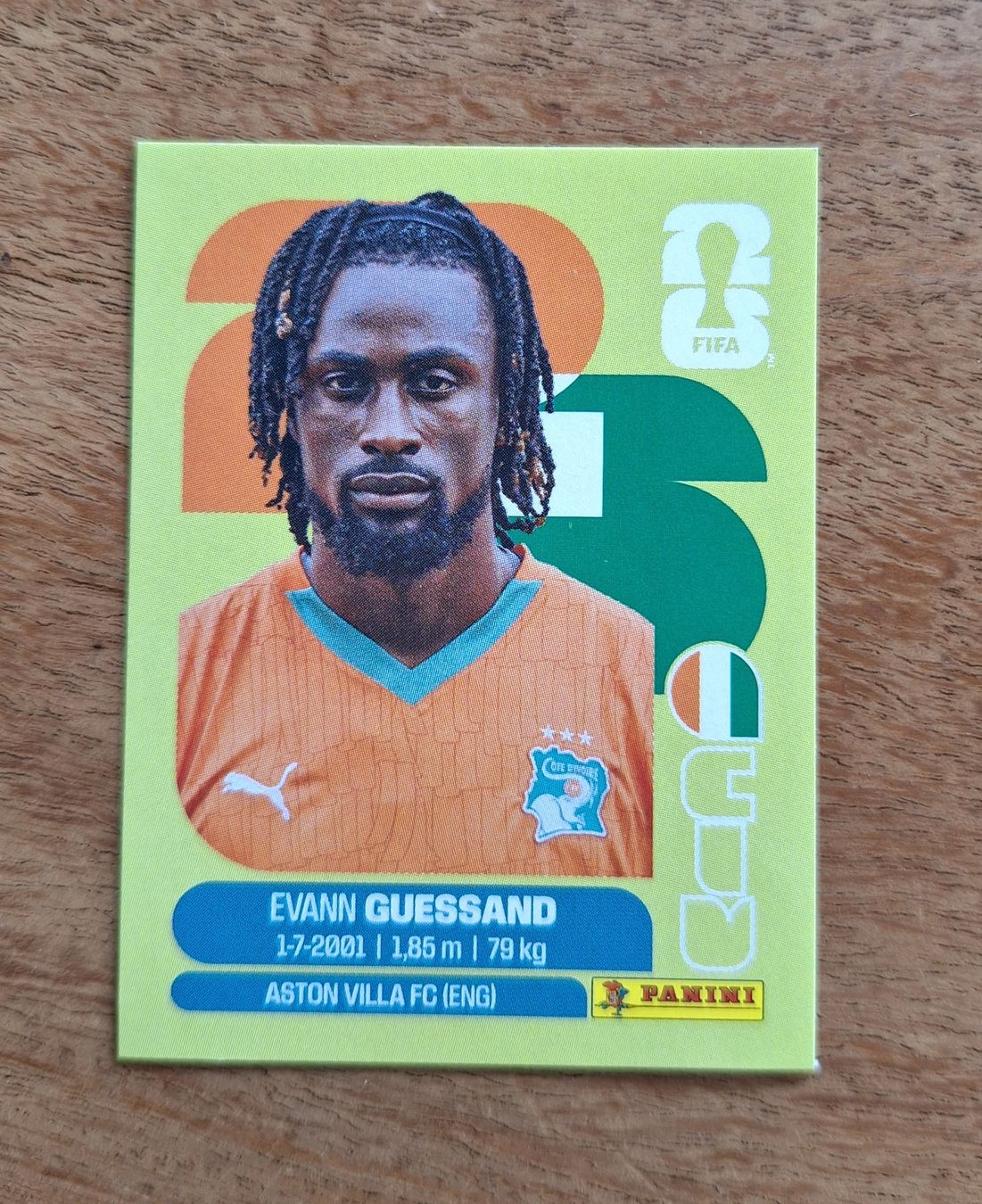 Panini Carte collezionabili: Panini Evann Guessand CIV 19 – Nuovo (secondo la descrizione) da Romanens venduto da Crocette