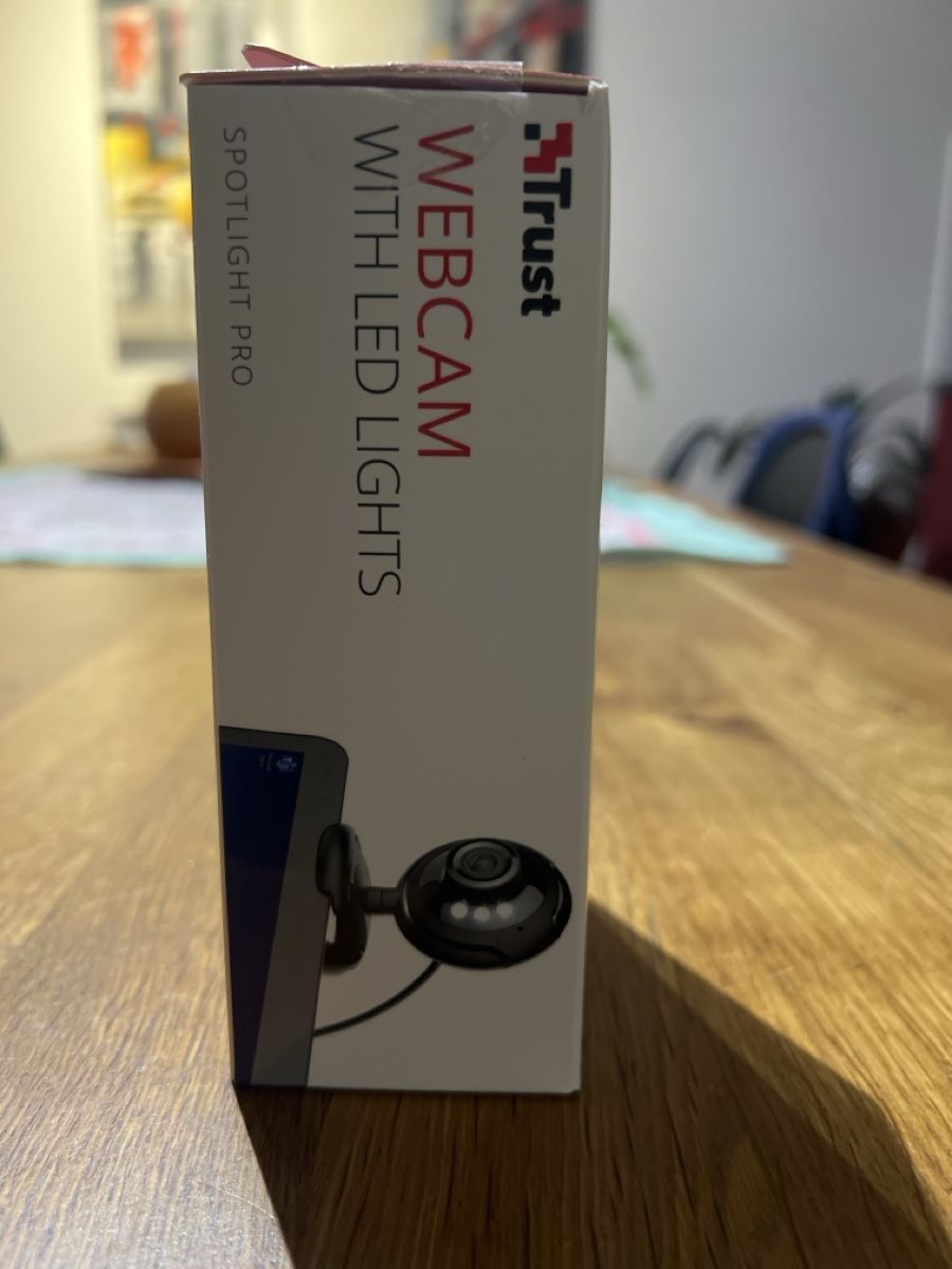 Trust Webcam: Webcam Trust Spotlight Pro mit LED Licht gebraucht – Nuovo e nell'imballaggio originale da Worb venduto da hak_62xr 3