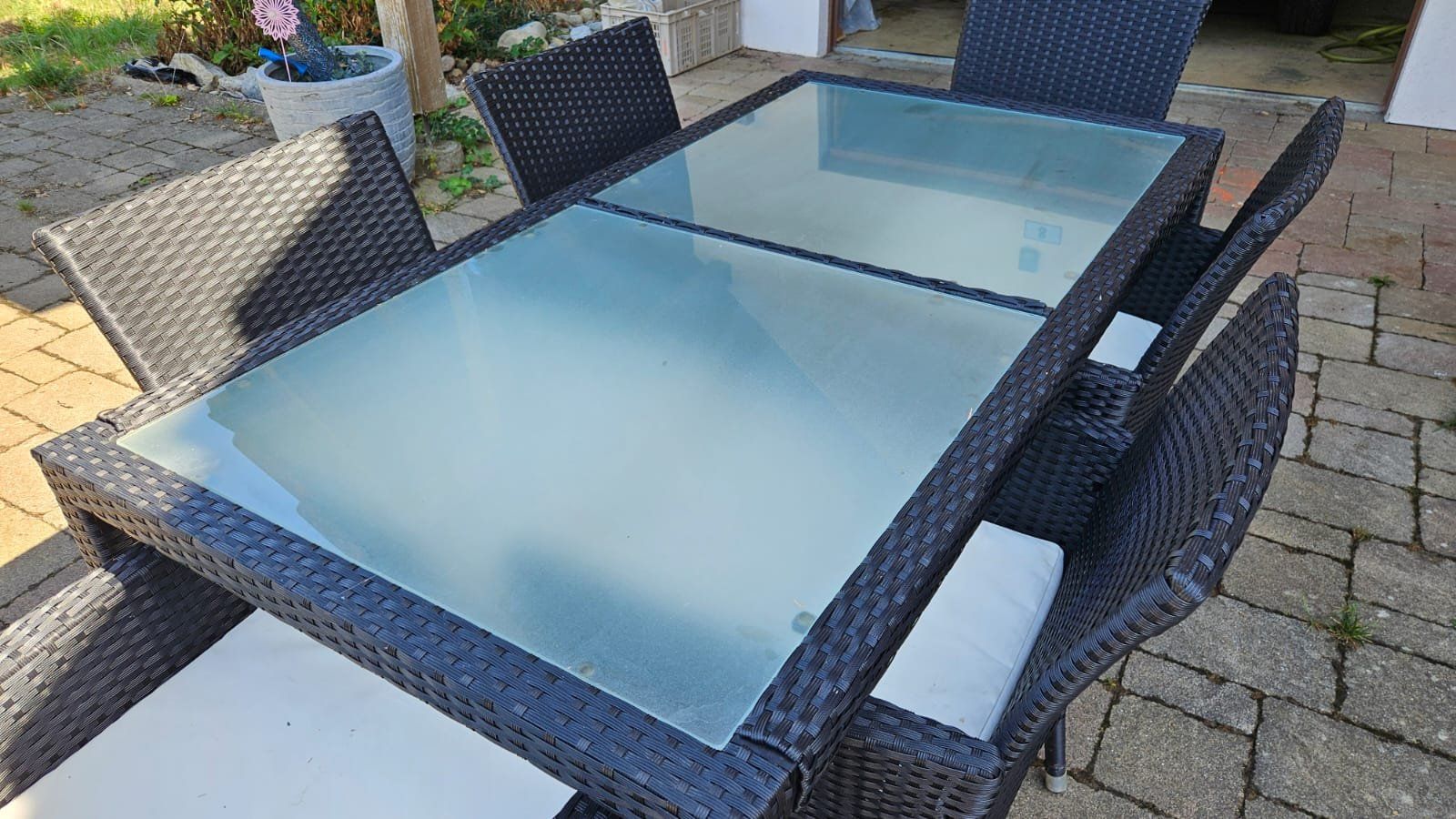 Tischset: Rattan Tisch mit Stühlen – Gebraucht aus Möriken AG von NoLeMaNi 2