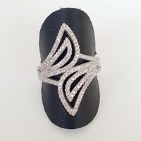 Cocktailring aus 925 Sterling-Silber gr 18,2 mm