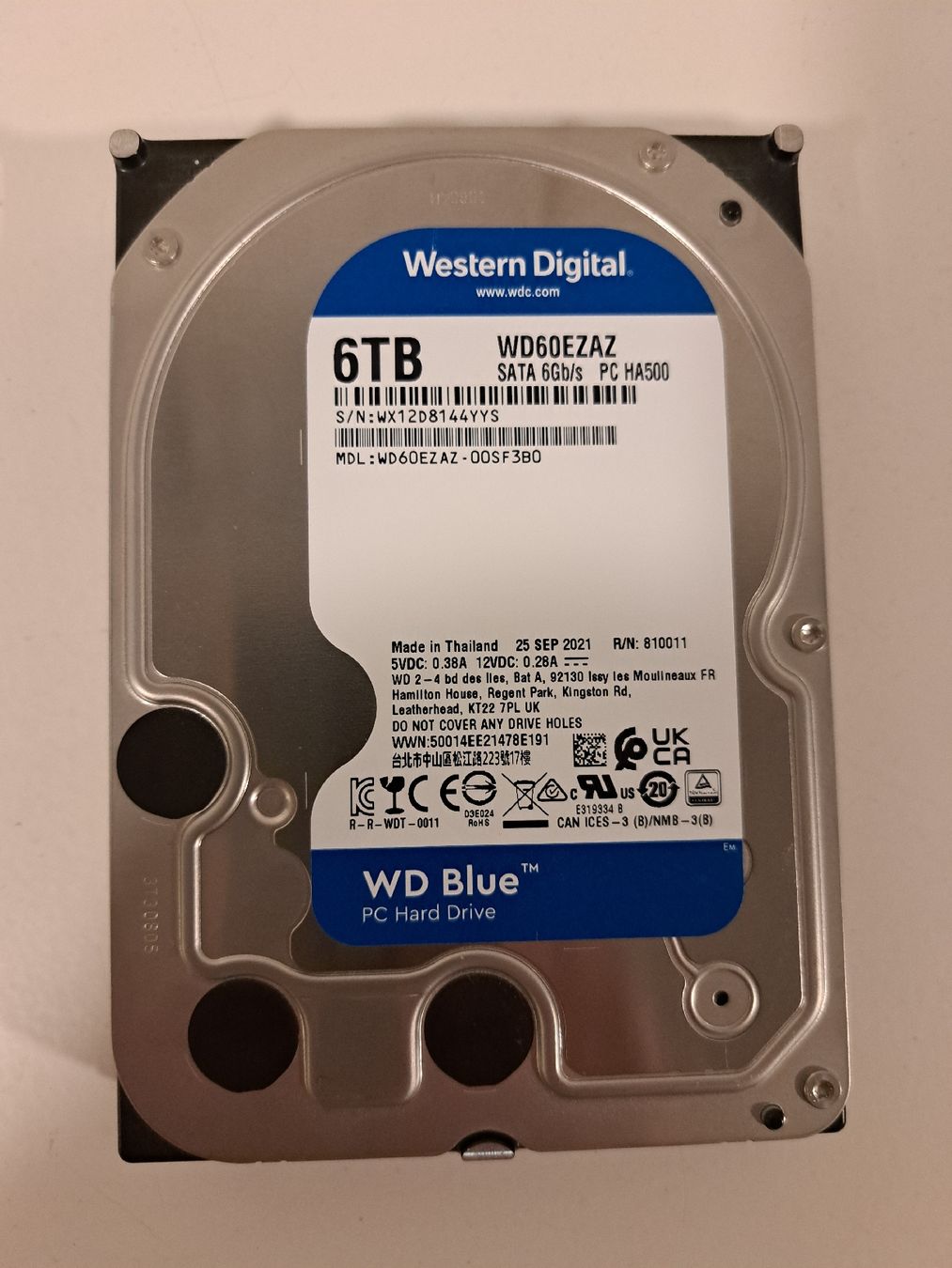 Western Digital Dischi rigidi: 6TB SATA HD von Western Digital – Usato da Wisen SO venduto da dow_g796
