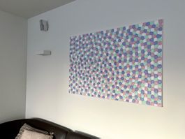 Selbstgemaltes Acrylbild/Gemälde, 80x120 cm