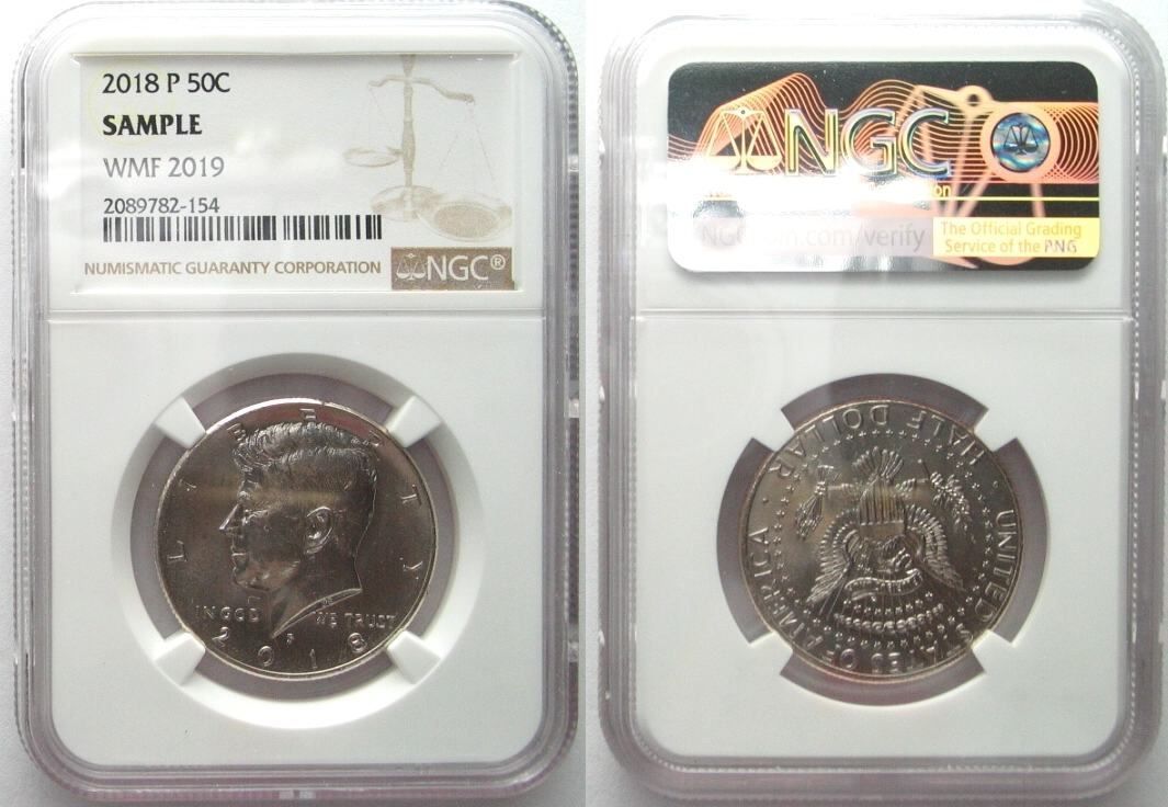 Tutti le monete: 50C 2018 NGC SAMPLE SLAB WORLD MONEY – Usato da Riehen venduto da sesambestcoins2004