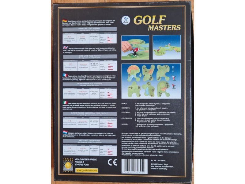 Spiele: Brettspiel "Golf Masters" – Gebraucht aus Zürich von Desmond01 1