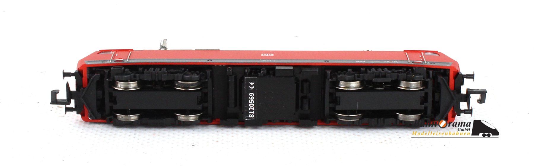 Trix Modellini di ferrovie: Minitrix 12591 DB E-Lok 120 114-4, Bastelmodell – Difettoso da Bern venduto da Bahnora 2