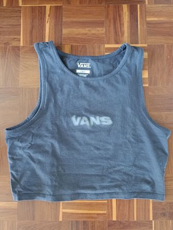 Vans Crop Top Grau Gr. L