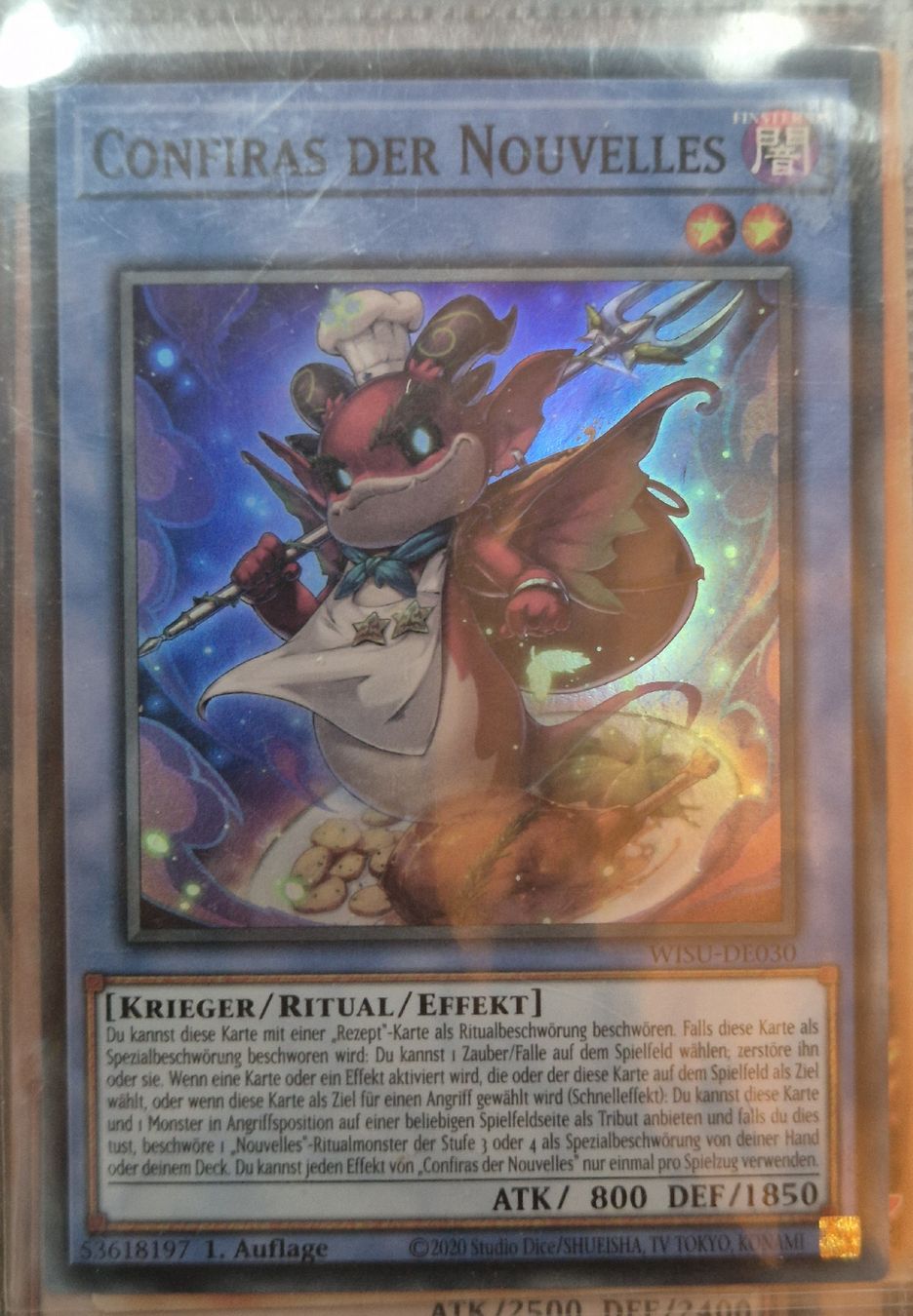 Yugioh Carte collezionabili: Yu-Gi-Oh Karten 2stk Holo, WISE-DE030, nearmint – Nuovo (secondo la descrizione) da Zofingen venduto da Noellerbeller