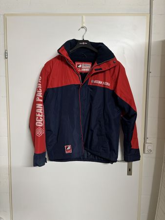 Jacke Ocean Pacific rot/blau Grösse M guter Zustand