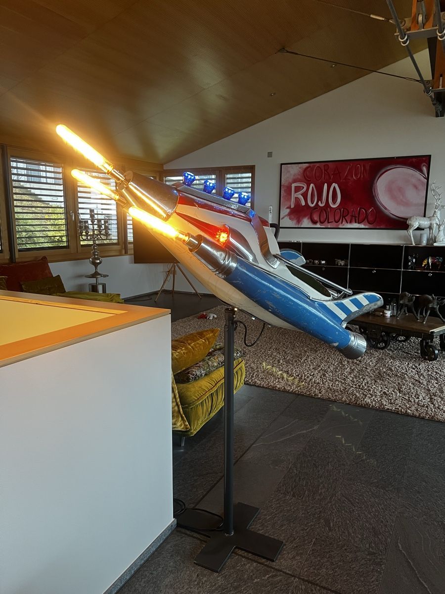 Giocattoli: Raumschiff Rakete , Kinderkarussell Design, Top Hingucke – Usato da Rorschacherberg venduto da SambaT1 1