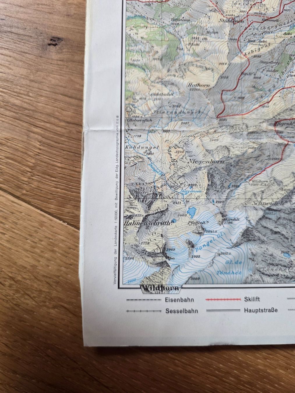 Cartine & Atlanti: Vintage Exkursionskarte Lenk 1965 – Usato da Walterswil BE venduto da Lonitti 4