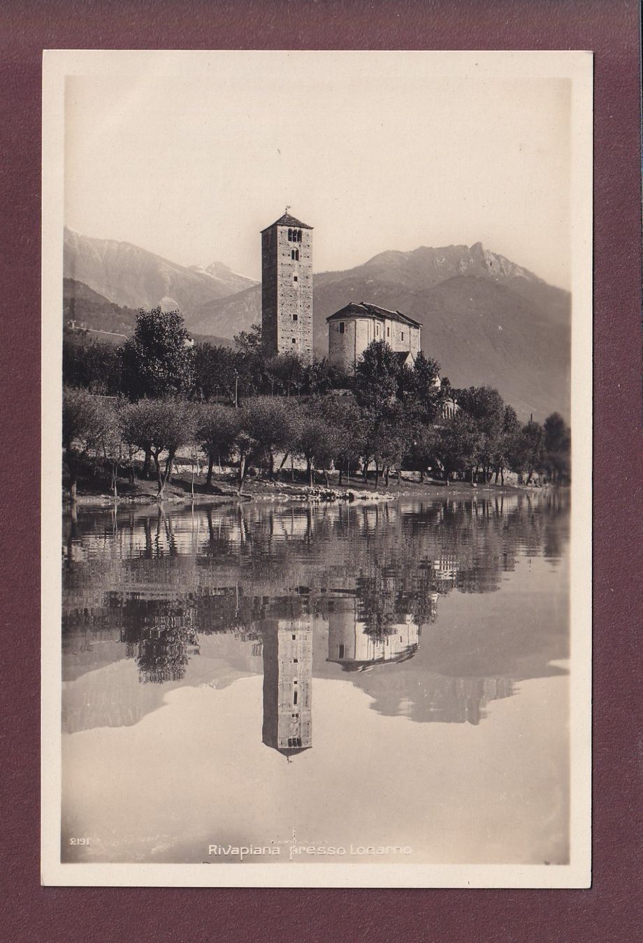 Ansichtskarten: RIVAPIANA presso Locarno – Gebraucht aus Pully von nicecards