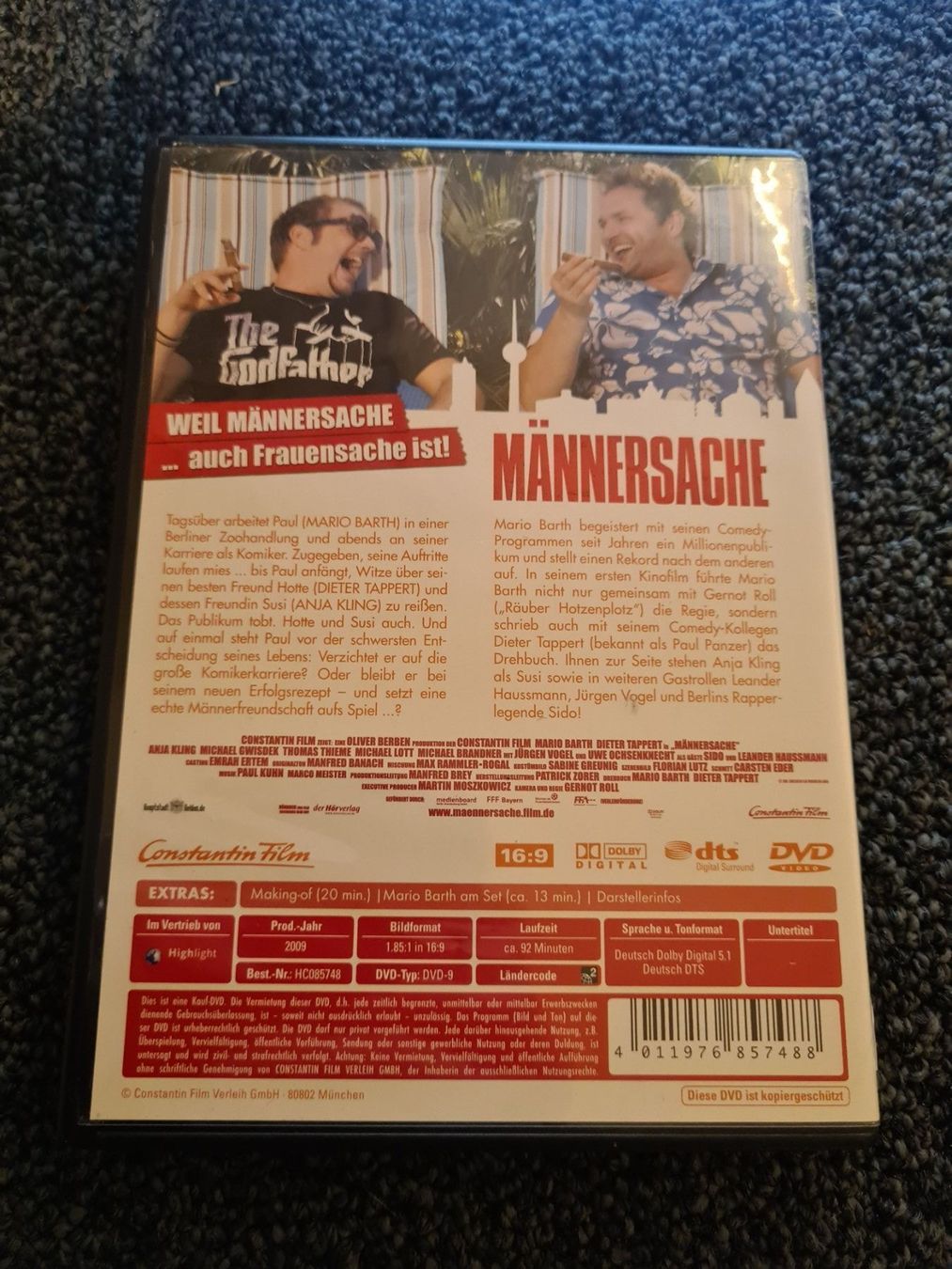 Tutti i DVDs: MÄNNERSACHE (10433) – Usato da Ruswil venduto da jan_bxl5 1