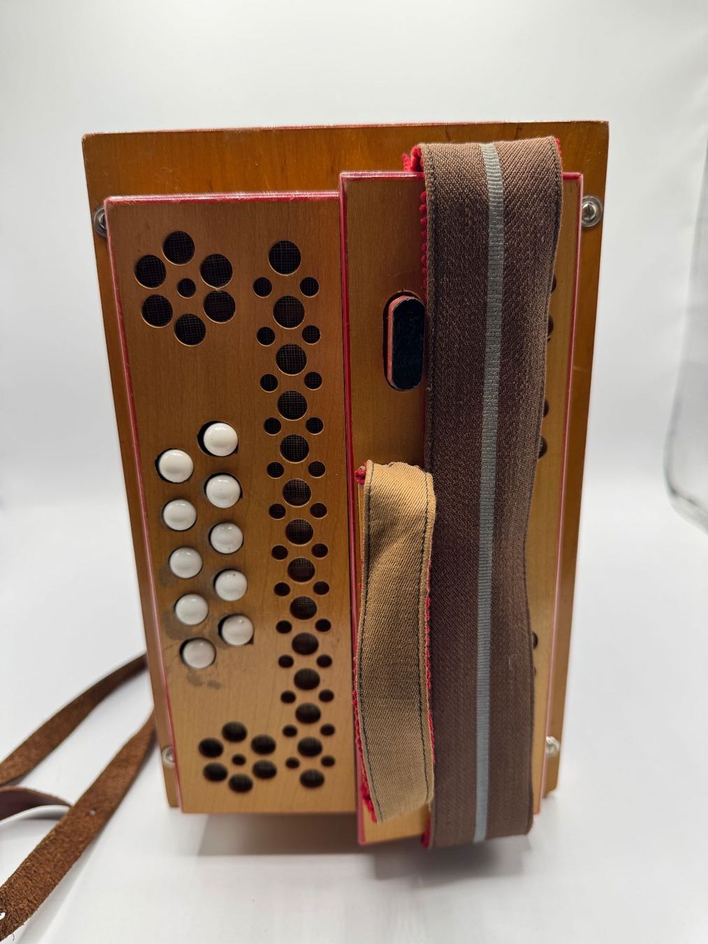 Strumenti musicali: Handörgeli Adolf Bühler Willisau, Handharmonika antik – Usato da Sachseln venduto da BONATI01 5
