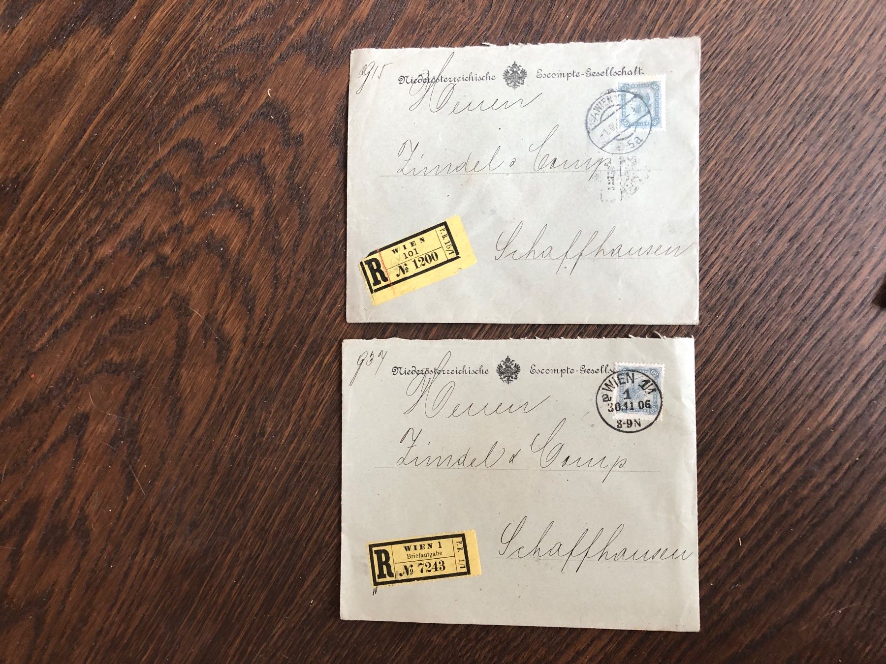 Alle Briefmarken: Brief mit Werteindruck AUSTRIA plus 2 Siegelbriefe – Gebraucht aus Lufingen von Rac0 2
