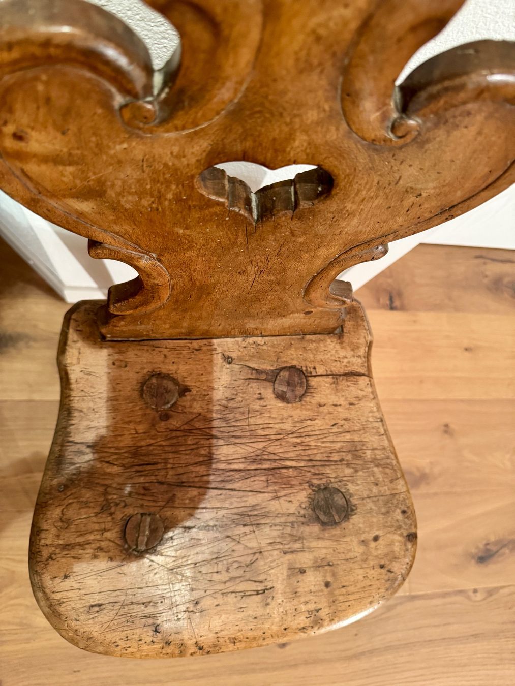 Stühle: Alter / Antiker Stuhl Stabelle – Gebraucht aus Rothrist von Luckywinner 5