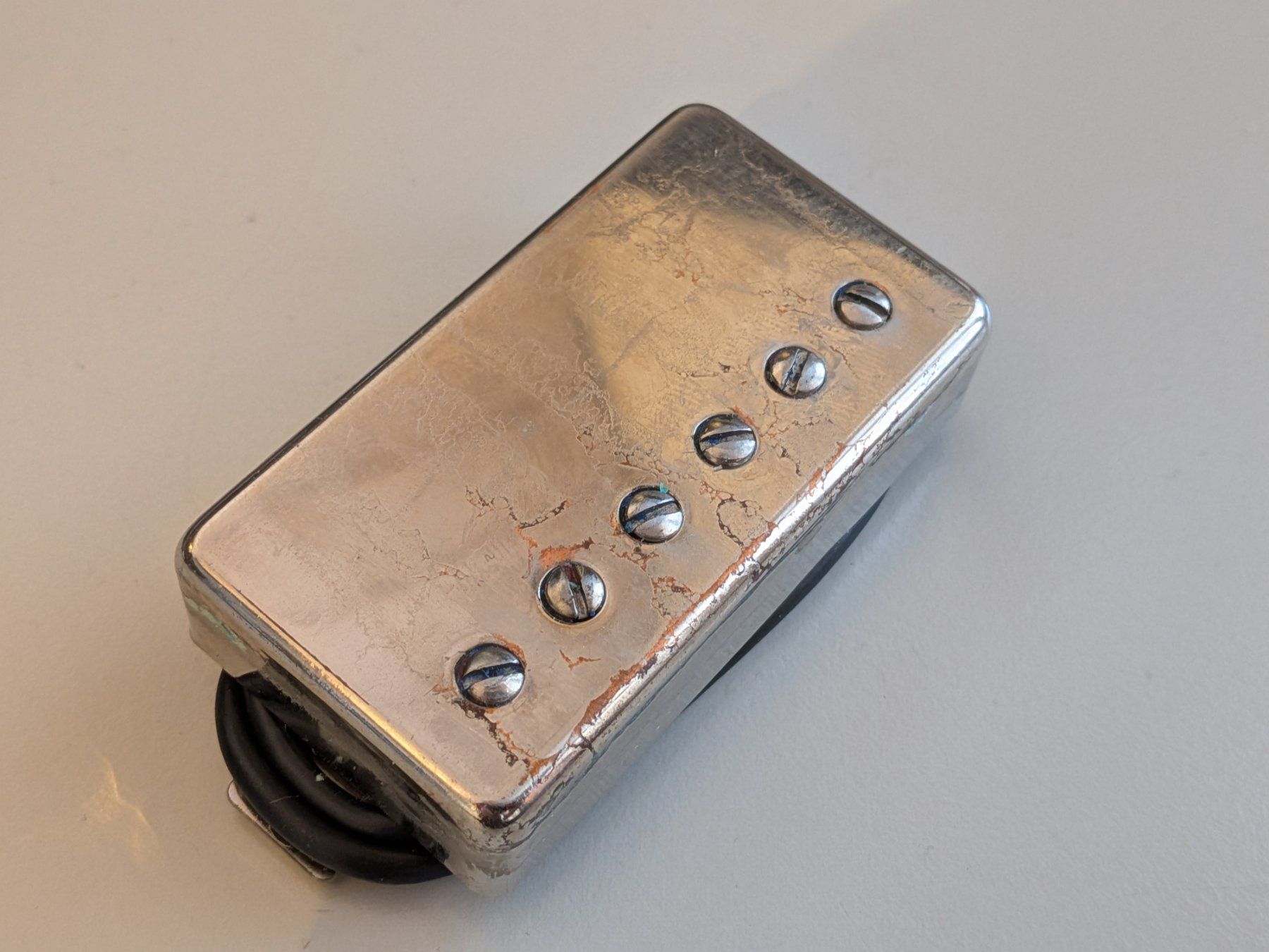 Strumenti musicali: Porter Pickups "Blender" Humbucker Set Aged Nickel – Usato da Küssnacht am Rigi venduto da Nexovox 3