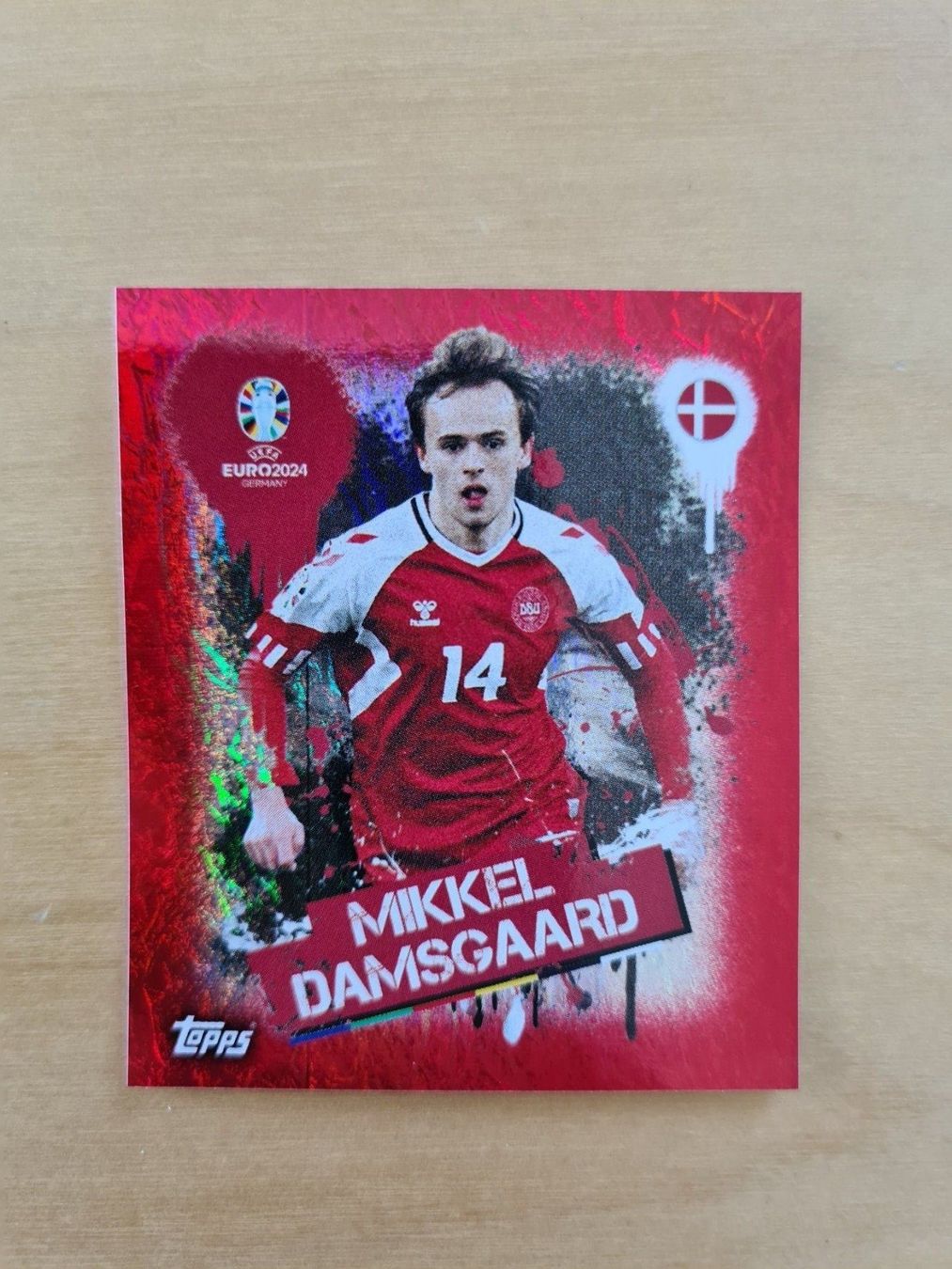 Topps Sammelbilder & Trading cards: Topps EURO 2024 Sticker DEN 3 – Gebraucht aus Oberwil BL von Spieltopia