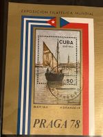 Briefmarke Kuba 1978 Bogen