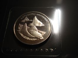 Schöne Tiermedaille "gefl. Adlerrochen" 2009, WWF, Mayreuh