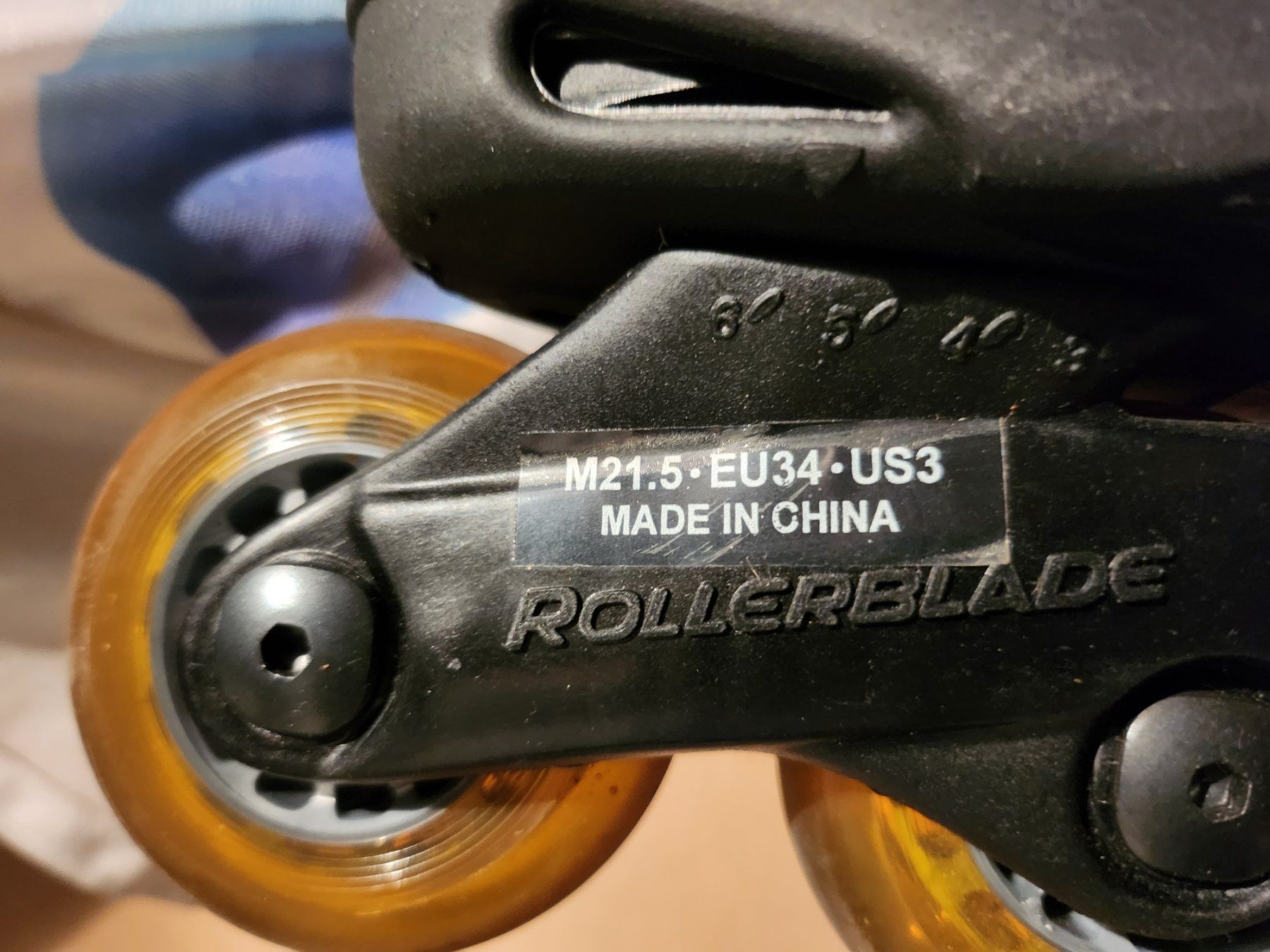 Pattini in linea & Pattini a rotelle: Rollerblades Rollschuhe, Grösse: 34 – Usato da Luzern venduto da Ma2020 2