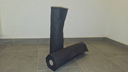 Tischpapier Schwarz 40cm breit