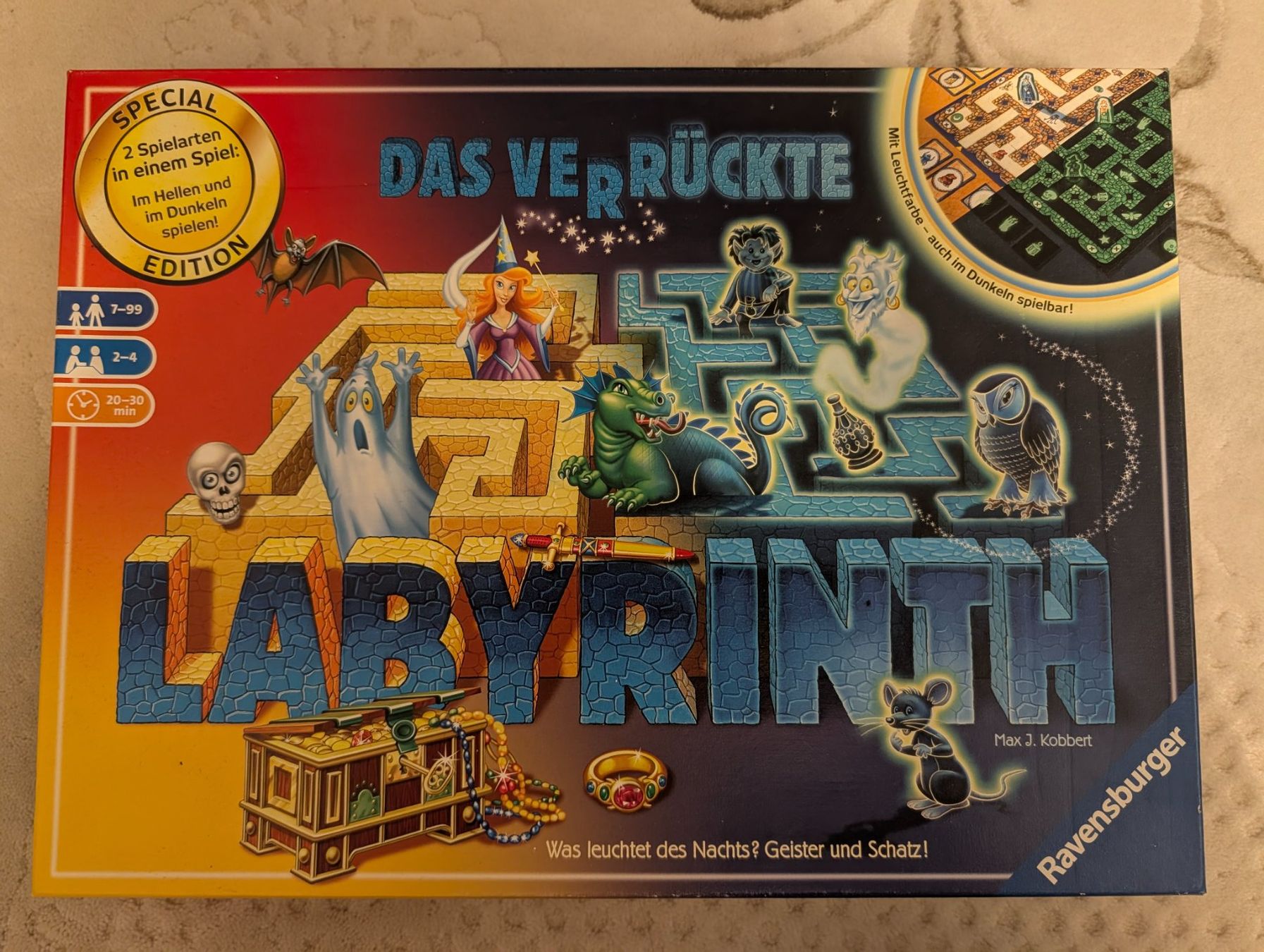 Ravensburger Giochi: Das verrückte Labyrinth - Special Edition – Usato da Zürich venduto da x.25