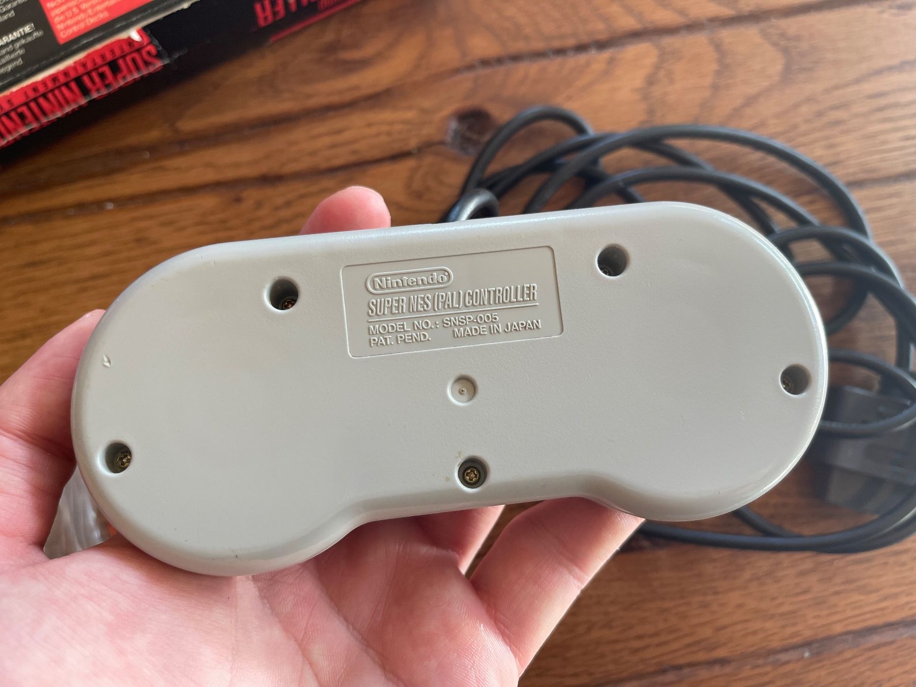 Nintendo Controller: Original SNES Controller, mit OVP und Anleitung, gebraucht – Gebraucht aus Zuerich von Dorsi 3