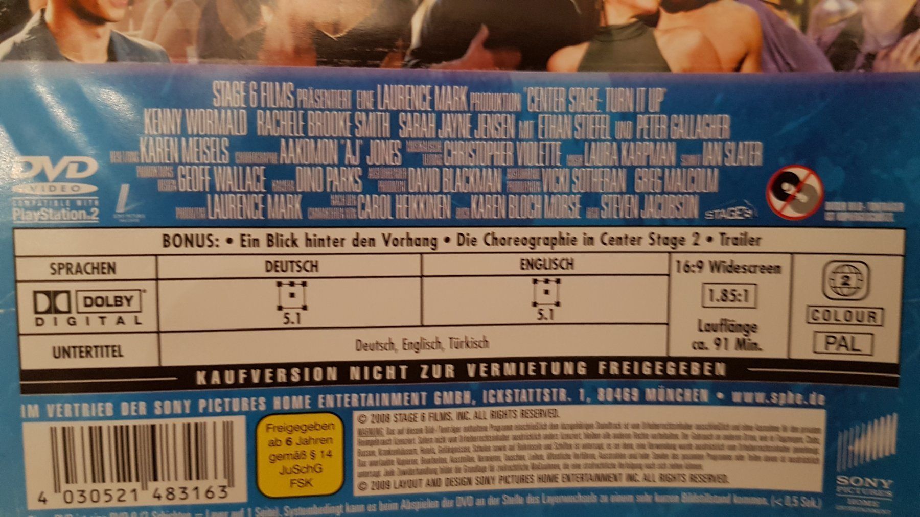 Alle DVDs: DVD Center Stage 2 – Gebraucht aus Oetwil am See von fineli2 1