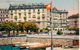 Hôtel Beau Rivage Genève  1923