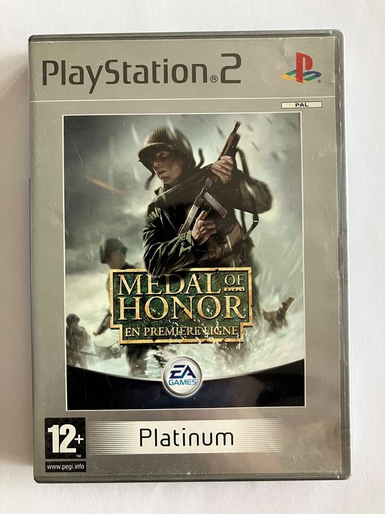 Jeu PS2 Medal Of Honor : En Première Ligne - Bon état - Version Française