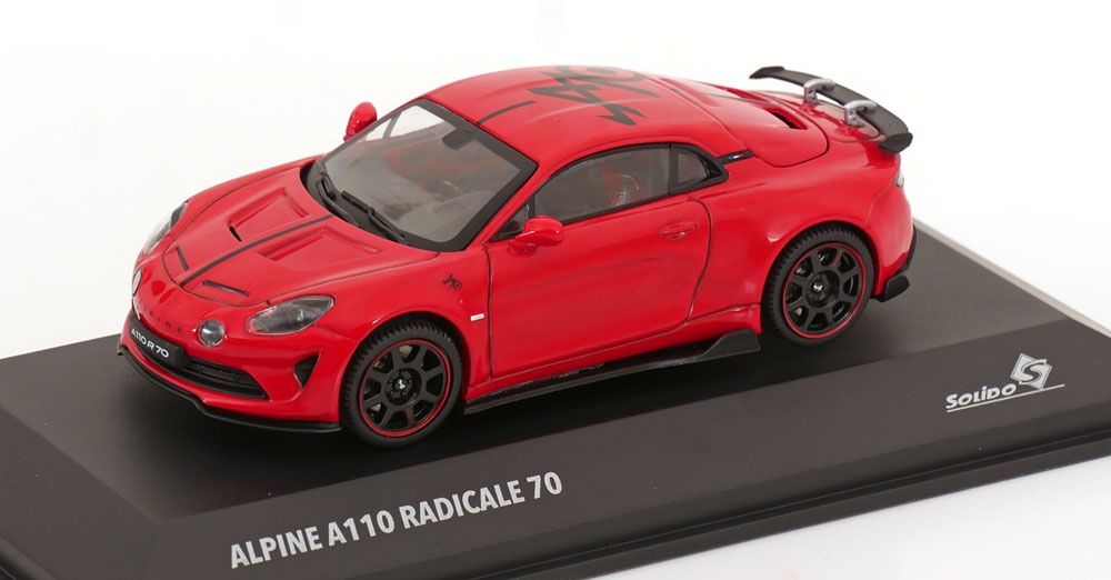 Alpine Modellini d'auto: Solido 1:43 Alpine A110 Radicale 70 2024 – Nuovo e nell'imballaggio originale da Bettens venduto da Thejoshuatree
