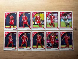 Soccer Lot 10 Cards Bayern München Topps Bundesliga 2026