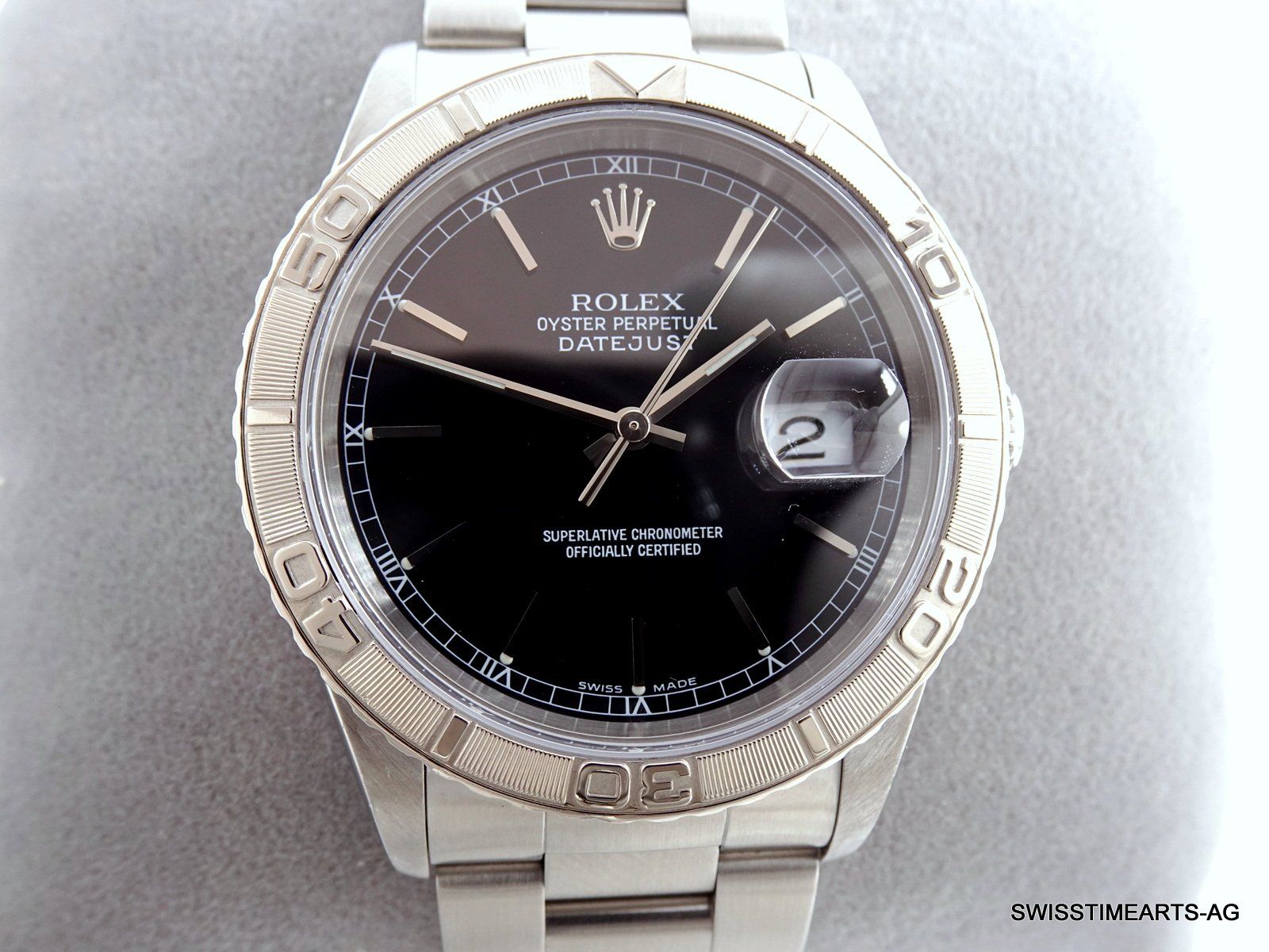 Rolex Orologi: ROLEX TURN-O-GRAPH 16264 CHRONOMETER 2005 AUTOMATIK 36MM – Usato da Zürich venduto da SWISSTIMEARTS-AG 1