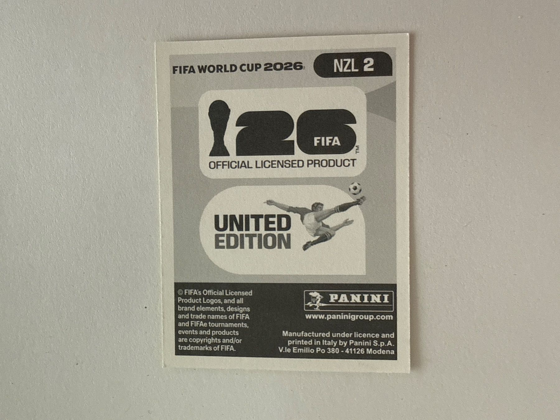 Panini Carte collezionabili: Crocombe NZL2 - Panini CH Edition WM 2026 – Nuovo (secondo la descrizione) da Grenchen venduto da nicus_aveiro 1