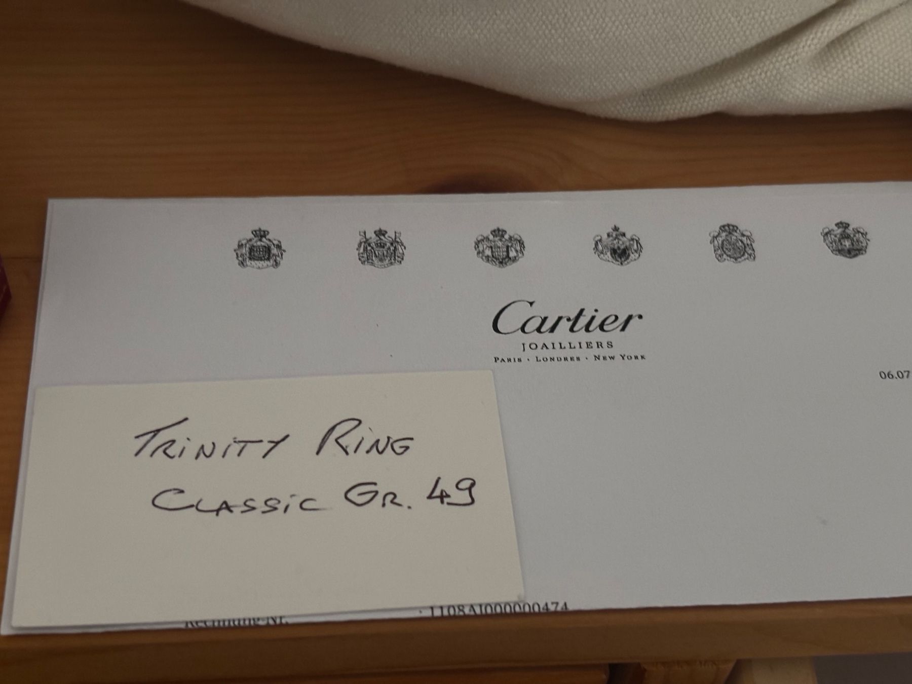 Cartier Anelli: Cartier Trinity Gr 49 – Nuovo (secondo la descrizione) da Oberengstringen venduto da YogiM86 4