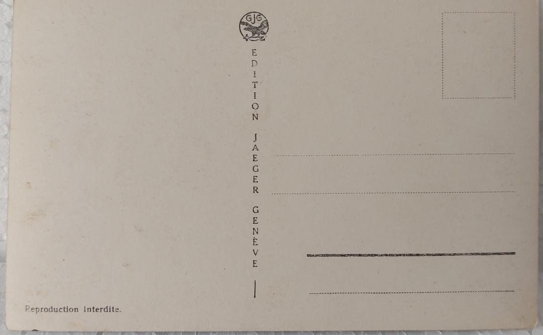 Cartoline postali: GENÈVE  -  La Rade & Bateau vapeur – Usato da Delémont venduto da Domdom1 1