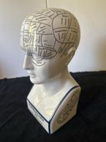 Phrenology Kopf L.N. Fowler Dekoration Figur Keramik