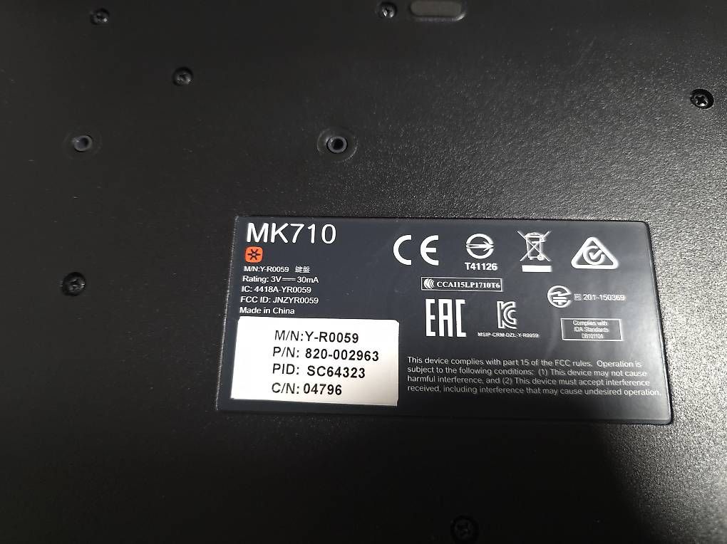 Tastiere: Logitech MK710 Wireless Tastatur – Usato da Hölstein venduto da dmi_my97 1