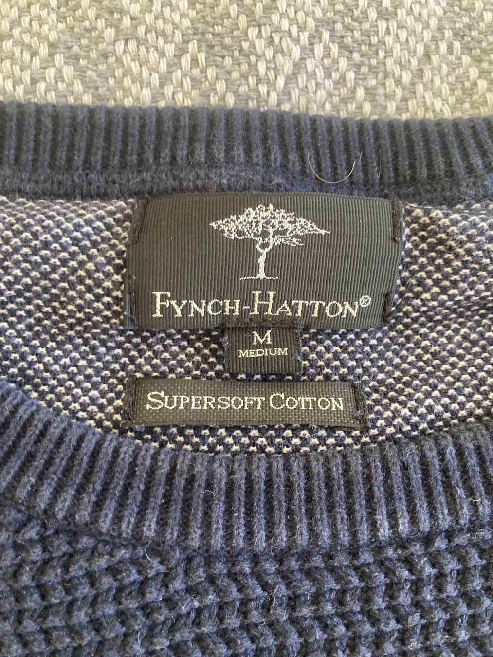 Maglioni & Felpe: Fynch-Hatton Herren Pullover dunkelblau Grösse M gebraucht – Usato da Zürich venduto da aur_ydw6 2